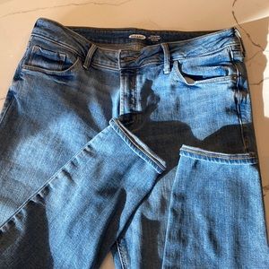 Old Navy rockstar super skinny mid-rise jeans in medium wash